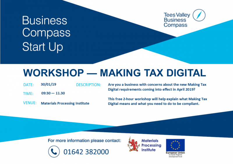 Workshop - Making Tax Digital – New regulations explained